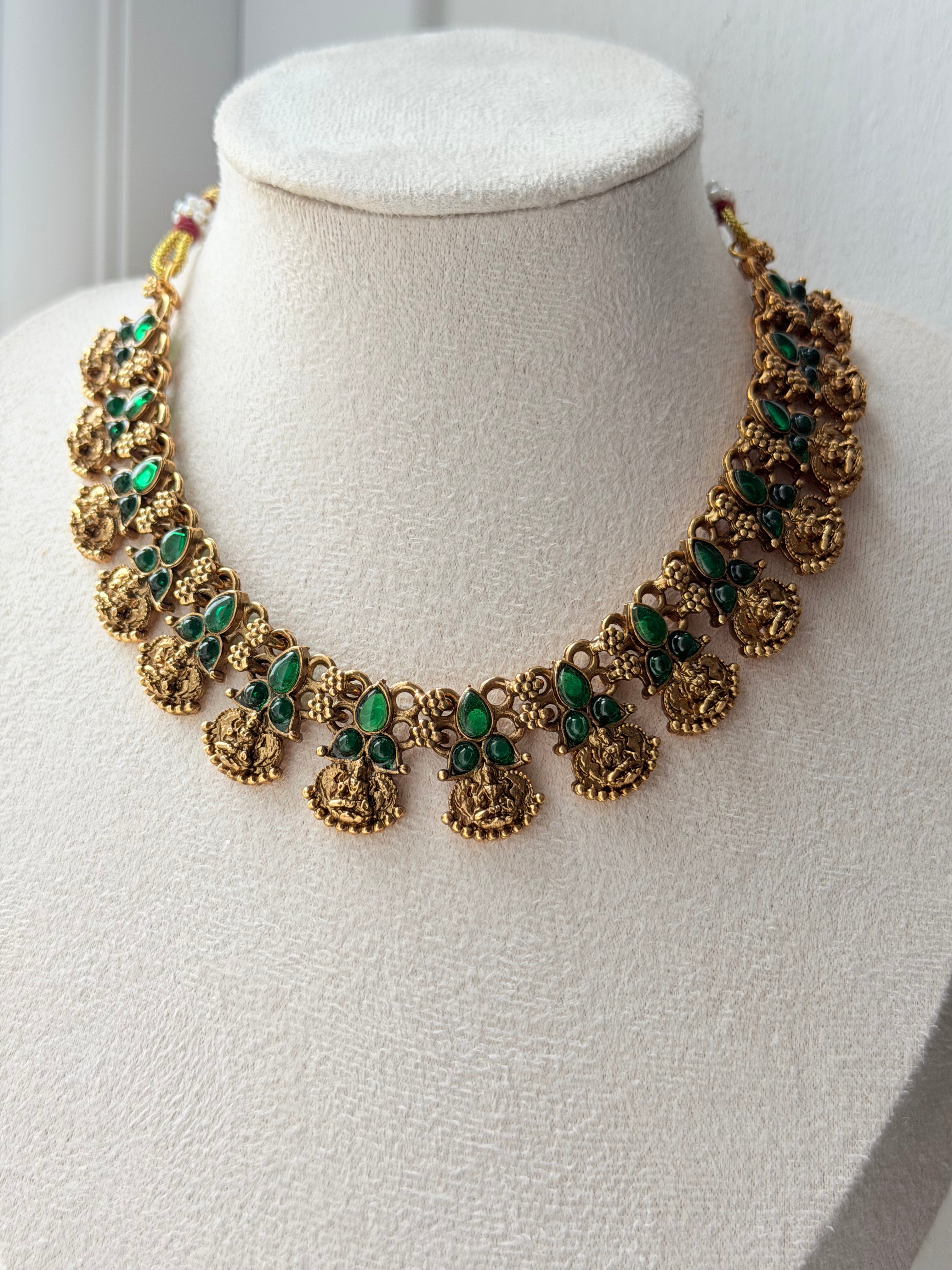 Zoya Emerald Necklace