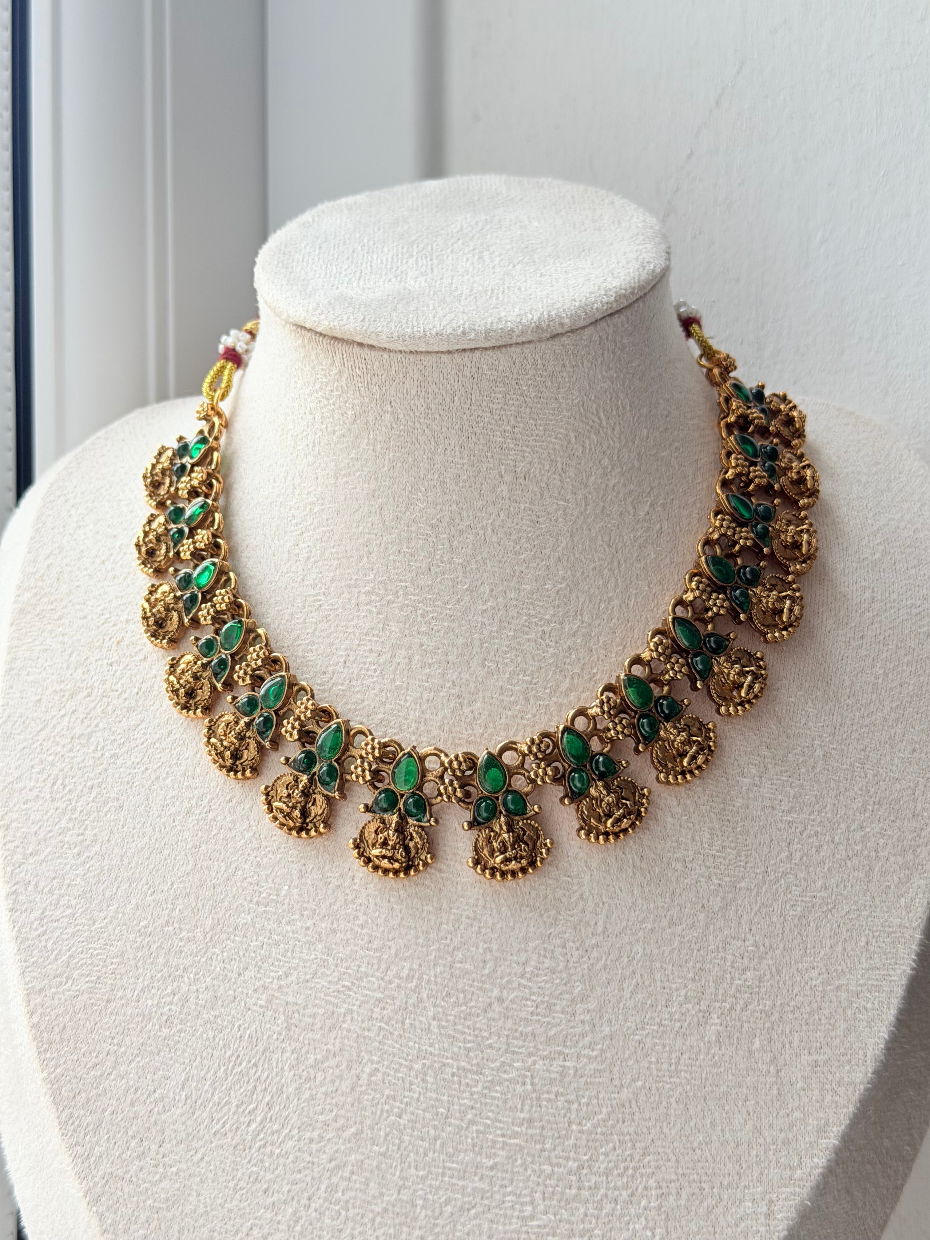 Zoya Emerald Necklace