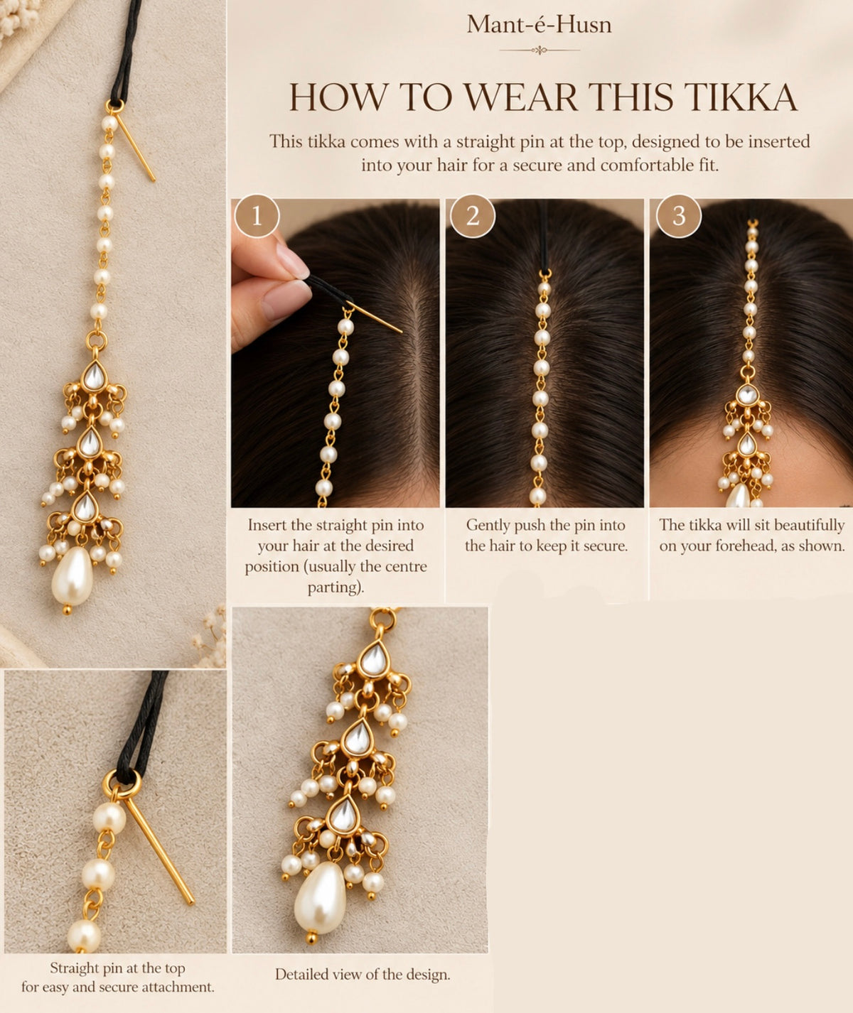 90s Vintage Gold Kundan Set